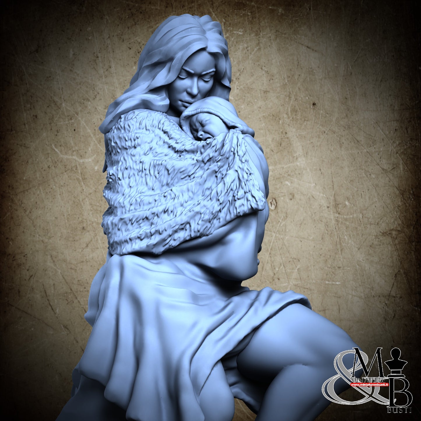 The Tribe diorama - Mara SFW