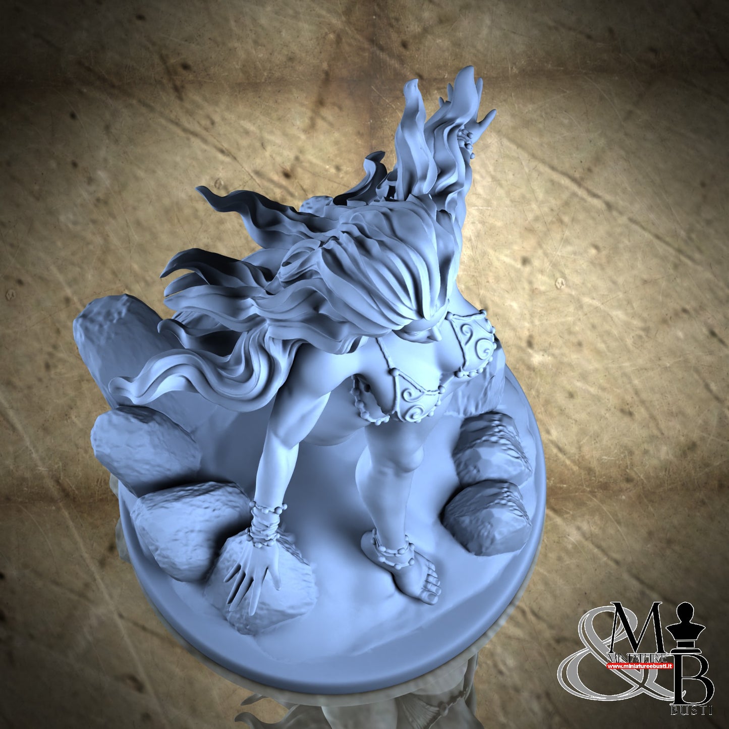 Megaris the Lion Mistress - Megaris Alone SFW