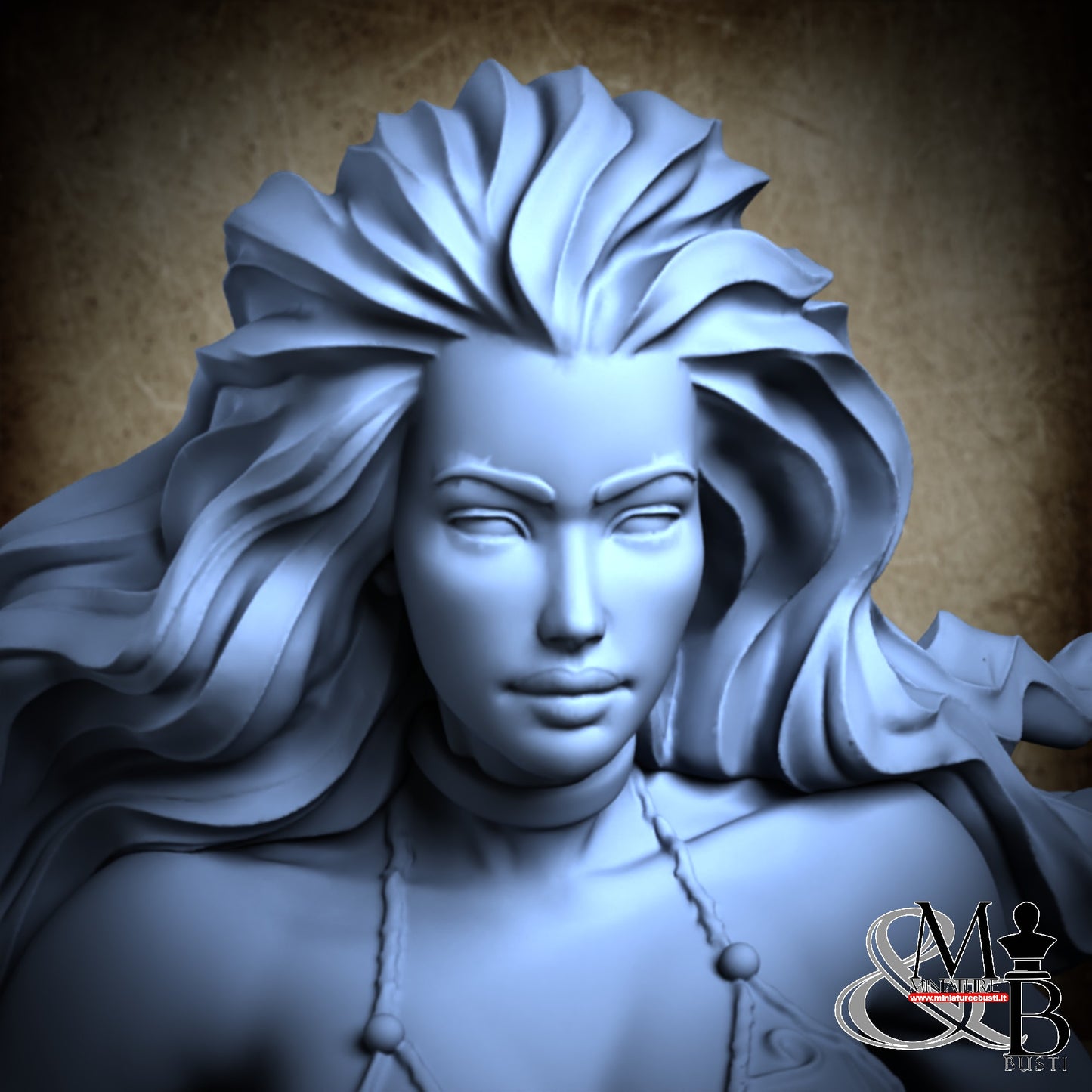 Megaris the Lion Mistress - Diorama SFW