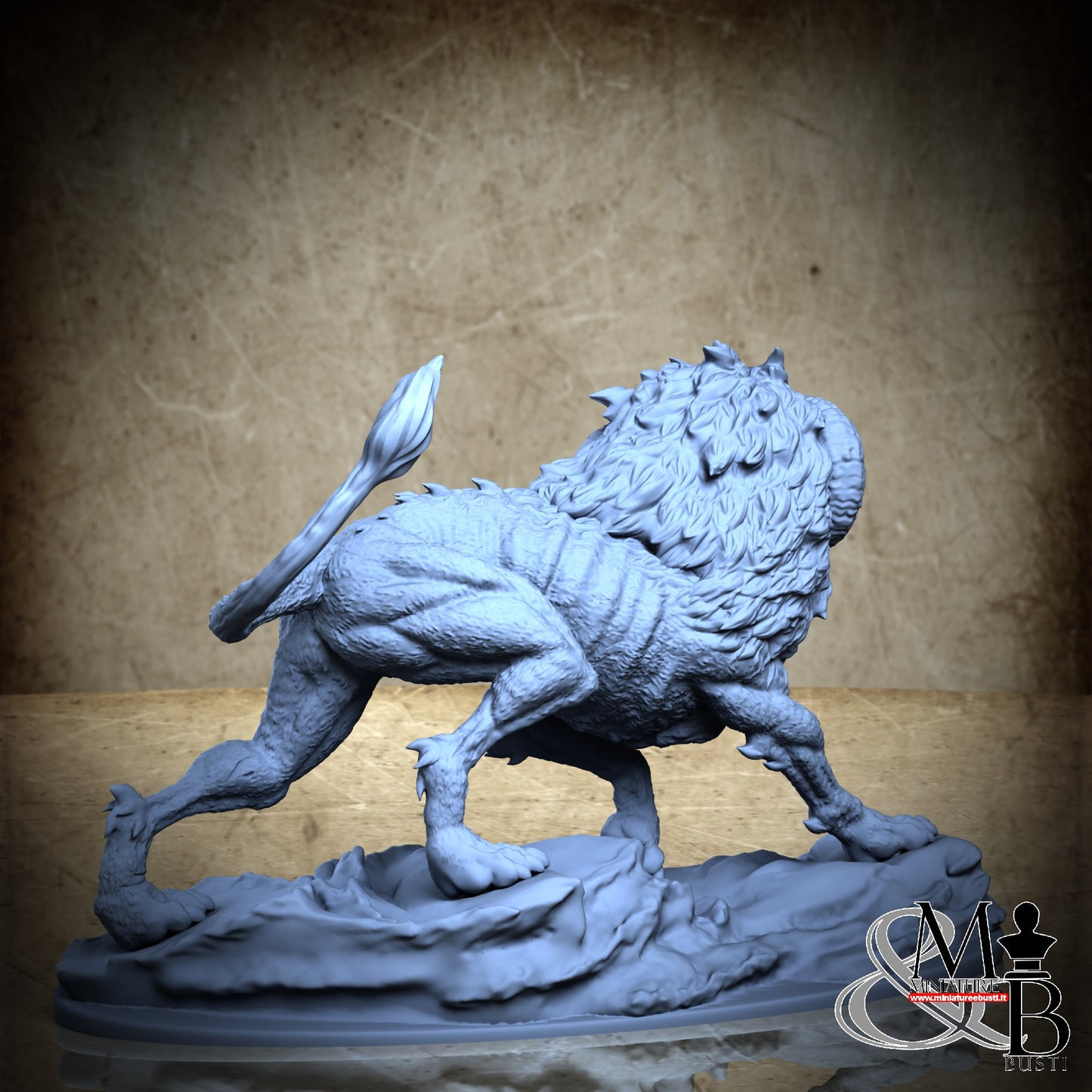 Megaris the Lion Mistress - Lion 2