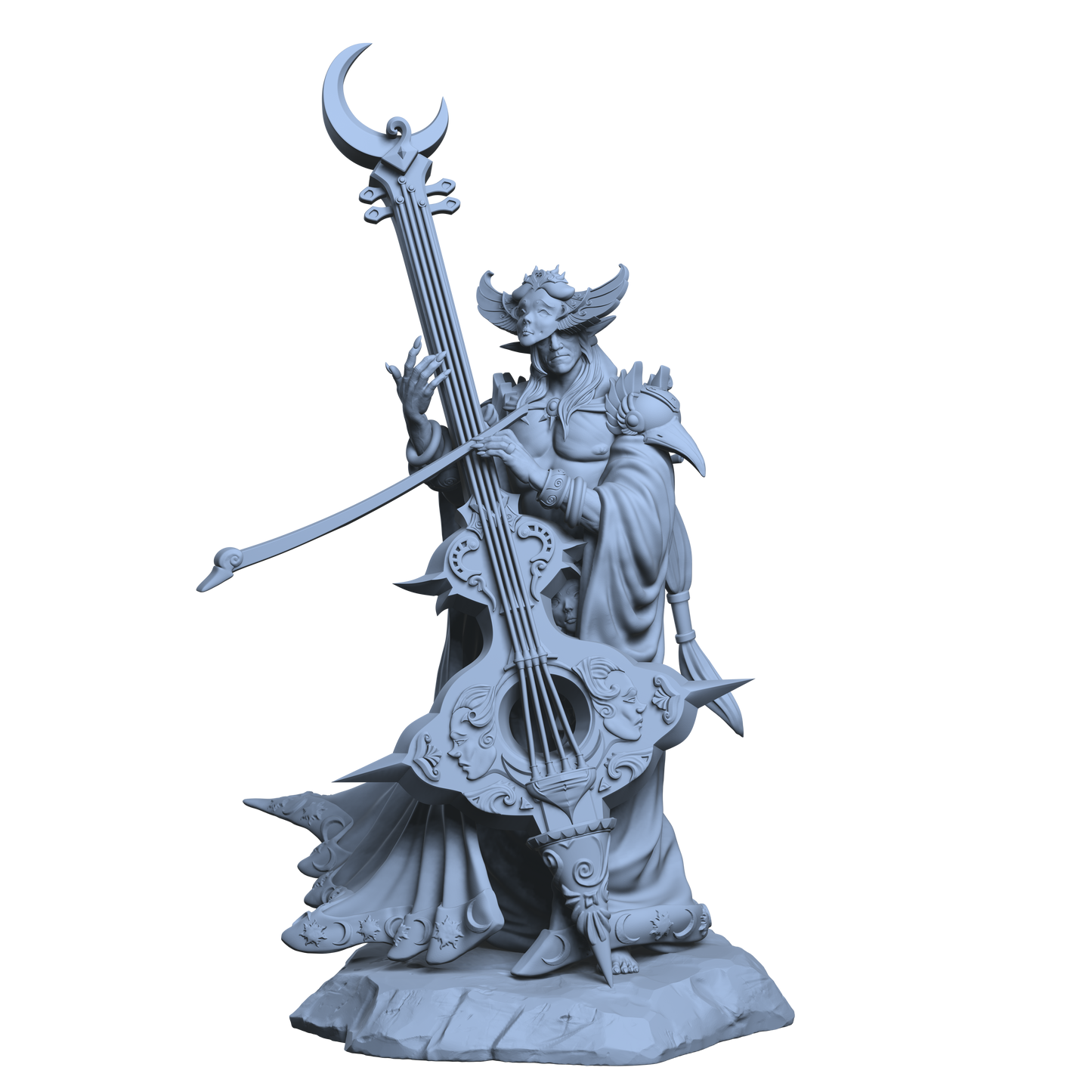 Merindel Silvercloud - Moontouched bard