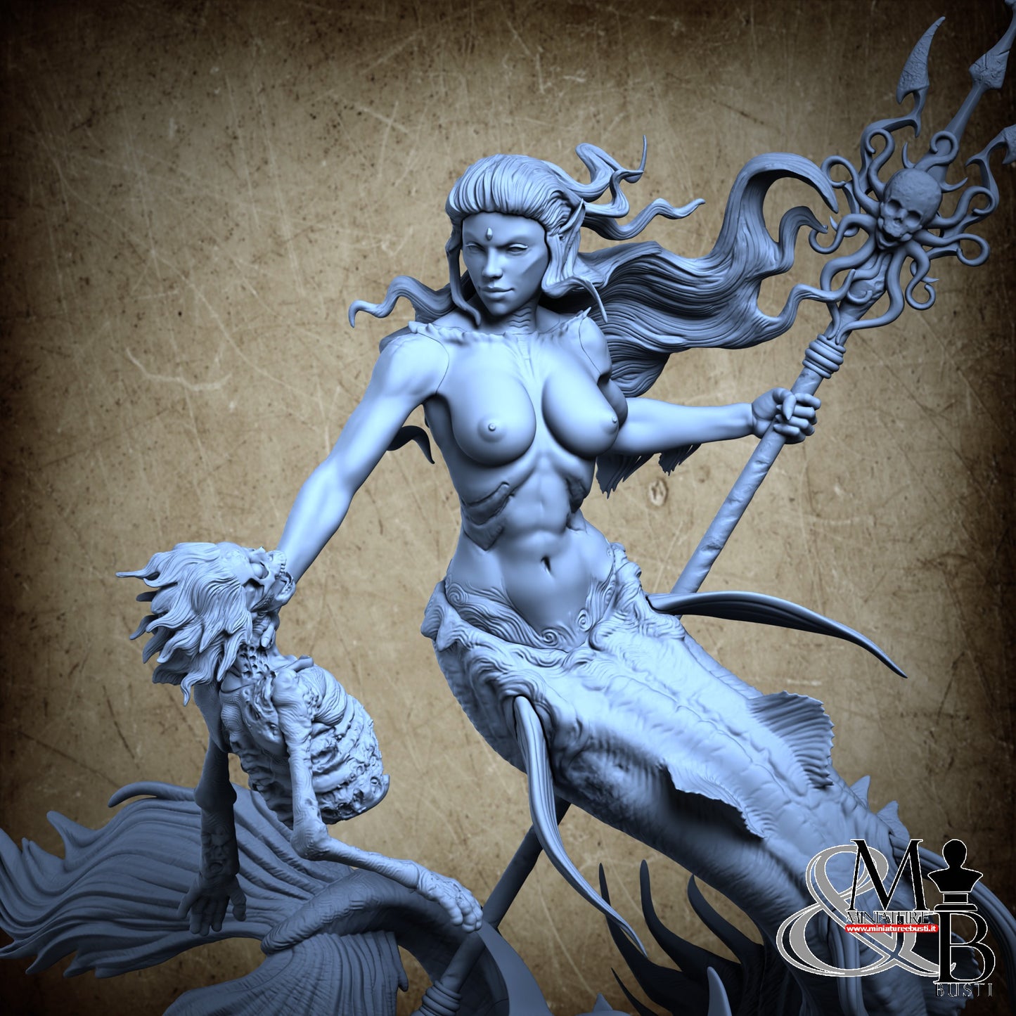 Mermaid - Nipples, Victim