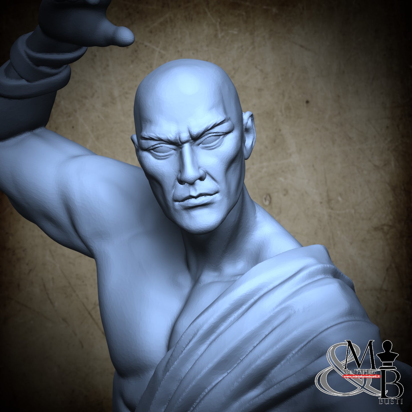 Exiled monks - Monk in fighting pose