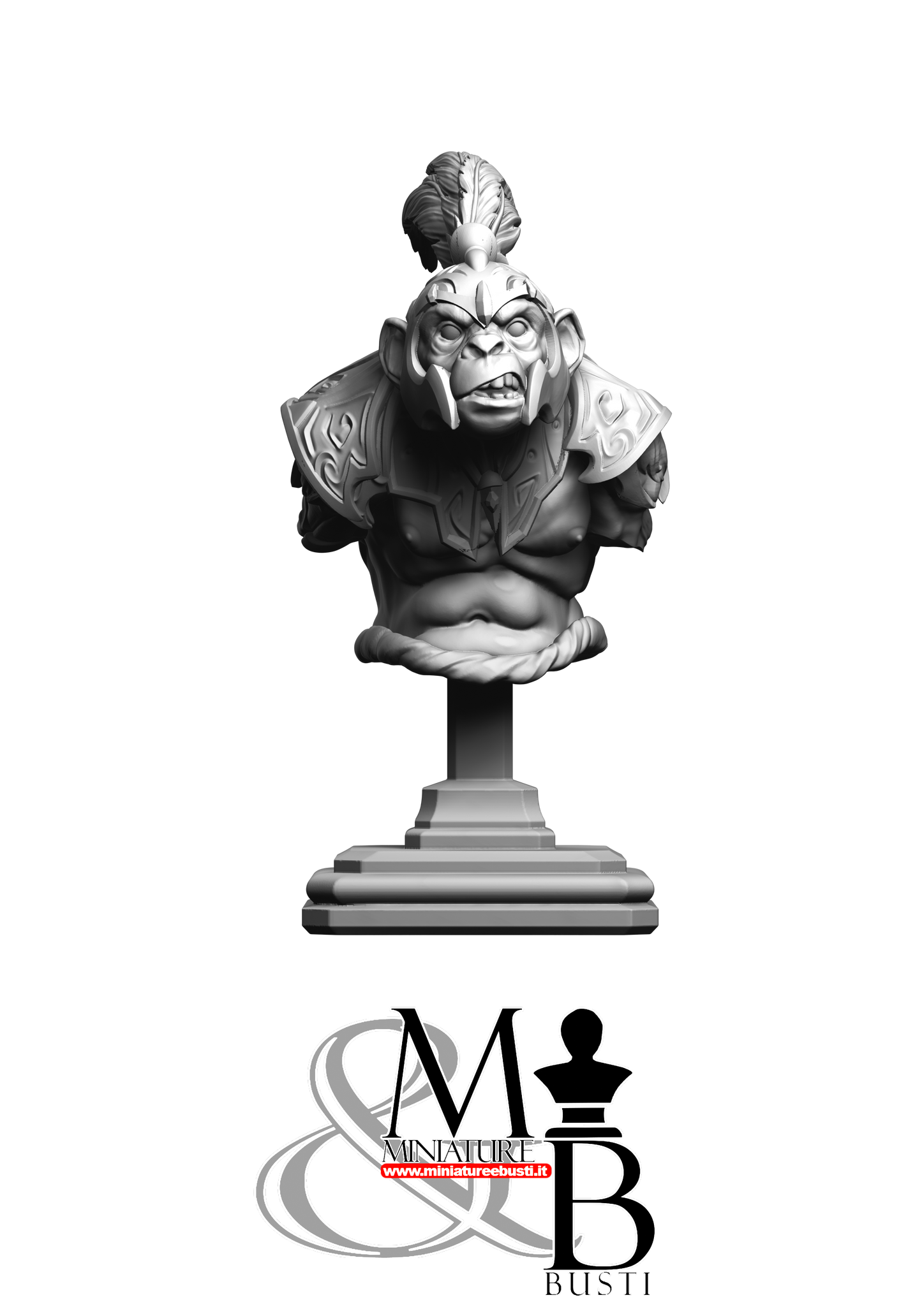 Winged Monkey Bust