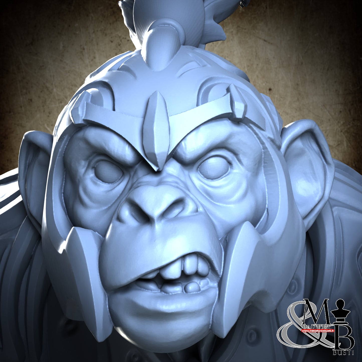 Winged Monkey Bust