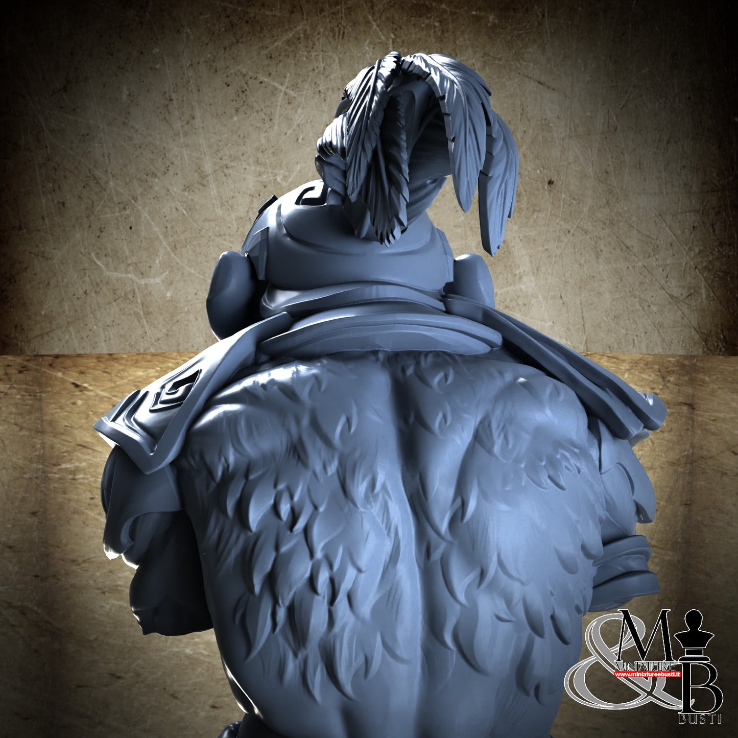 Winged Monkey Bust