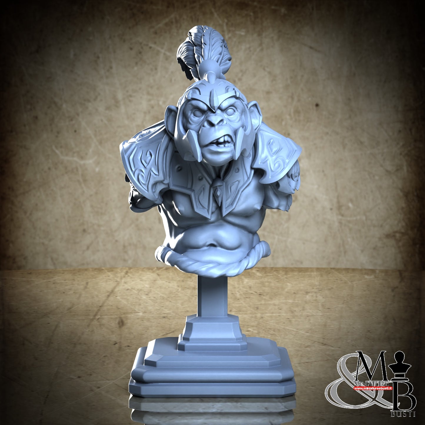 Winged Monkey Bust