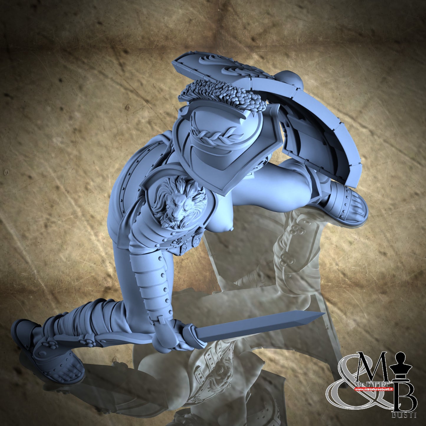 Gladiatrix - Murmillo helmet