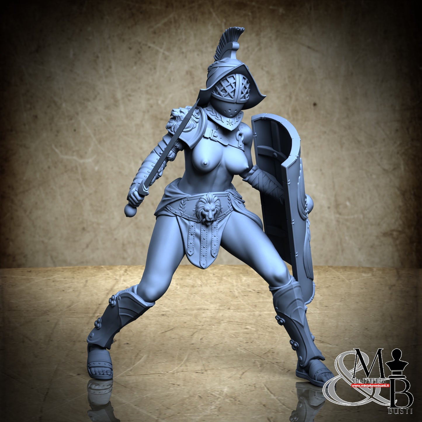 Gladiatrix - Murmillo helmet