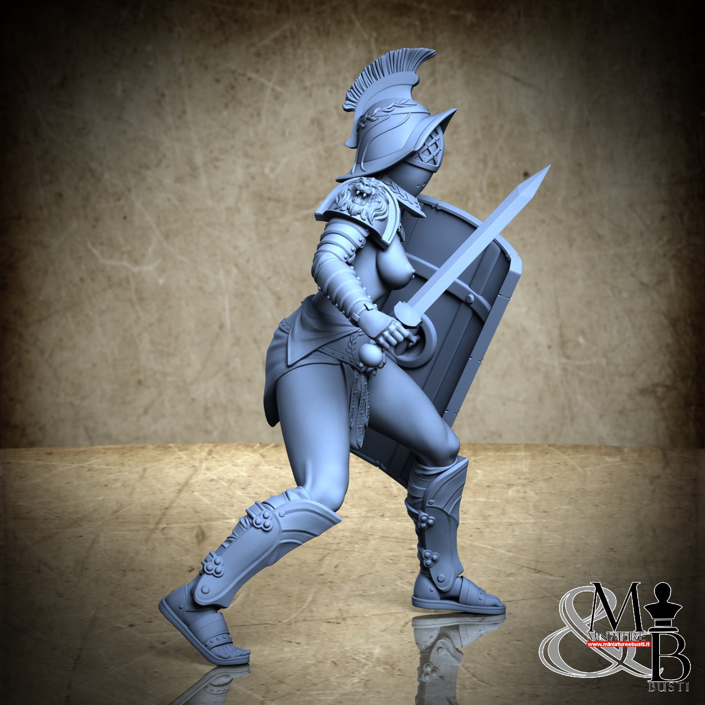 Gladiatrix - Murmillo helmet