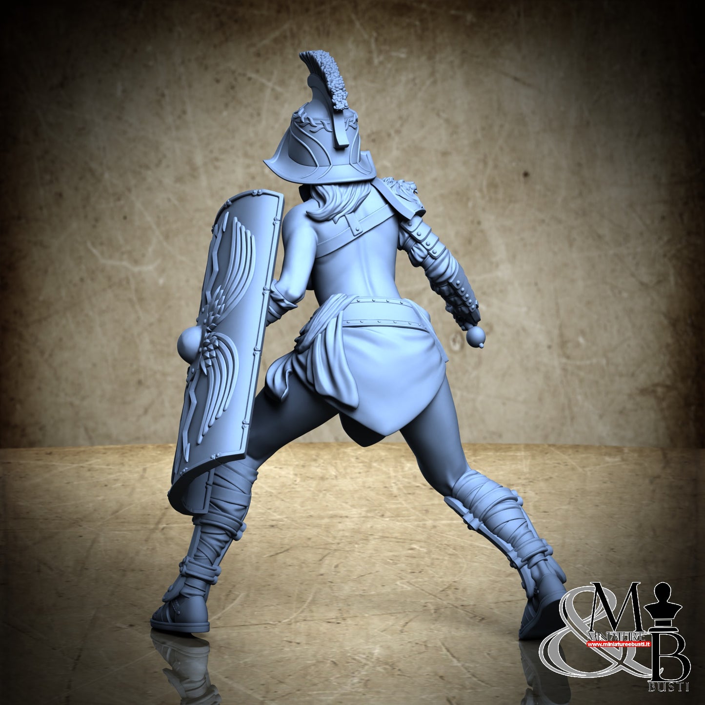 Gladiatrix - Murmillo helmet