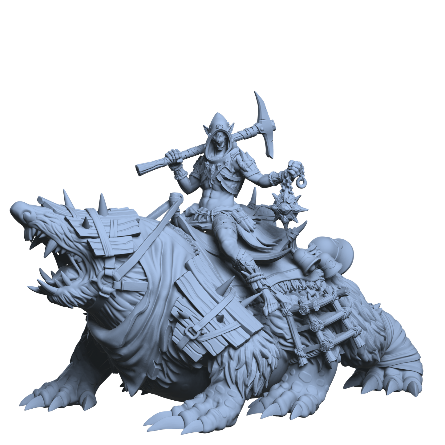 Star-nosed mole rider - Navigator