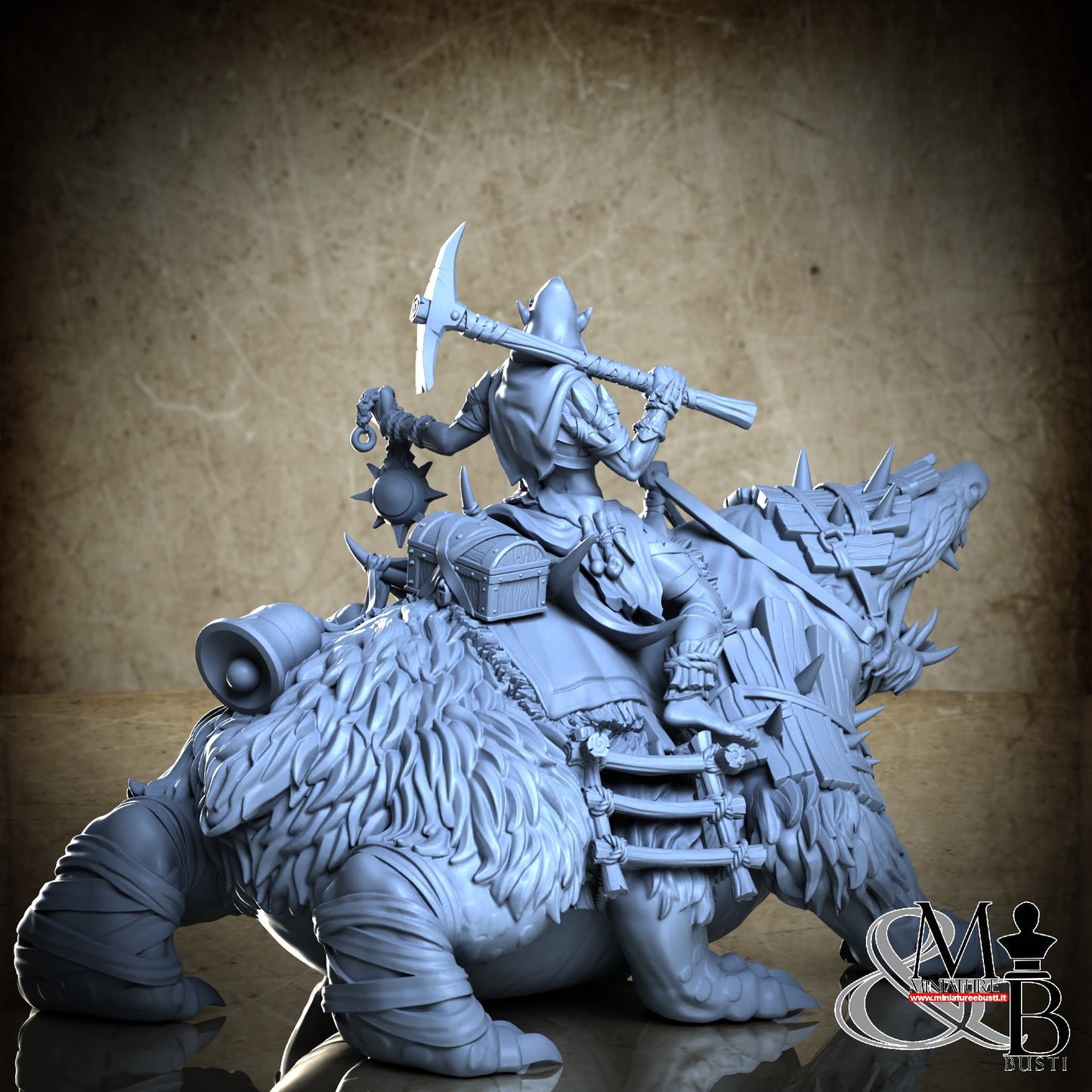 Star-nosed mole rider - Navigator