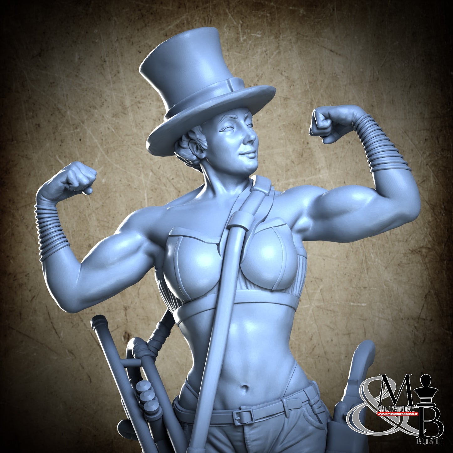 Niobe the trumpeter