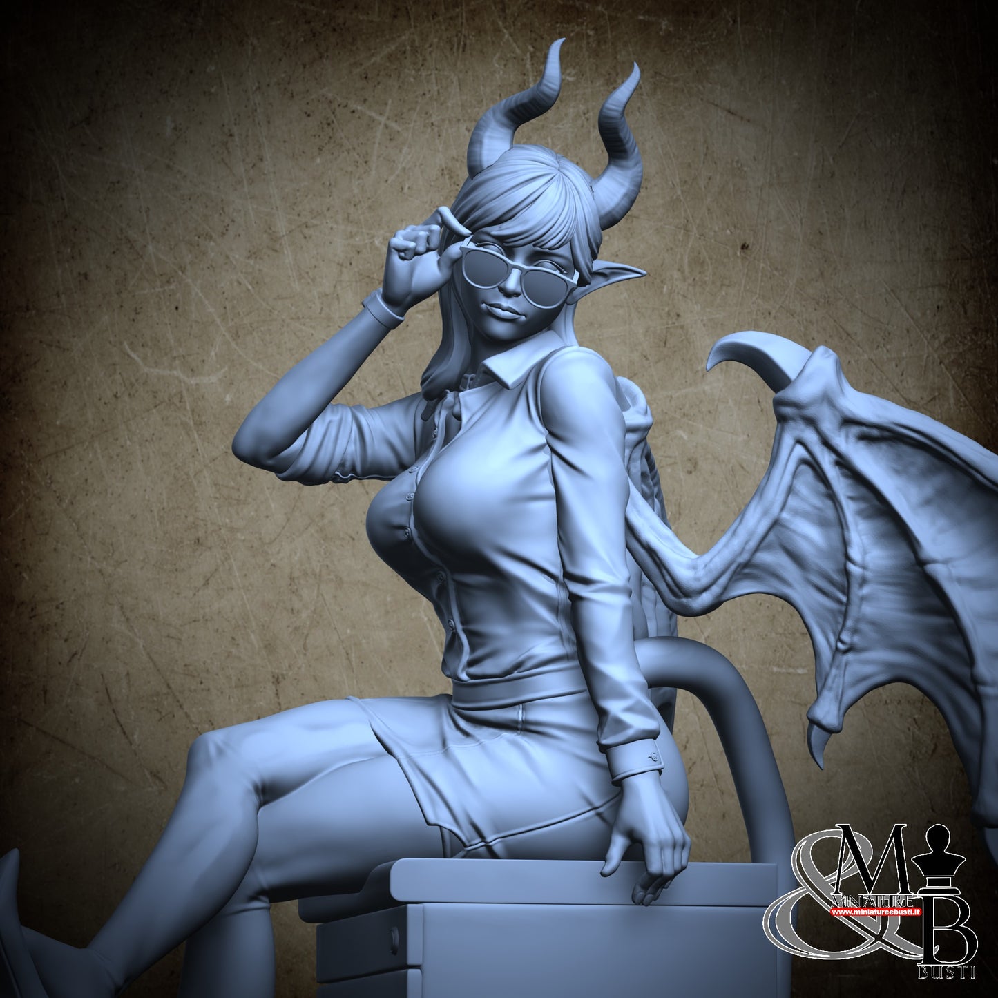 Office Succubus on a drawer - Standard model