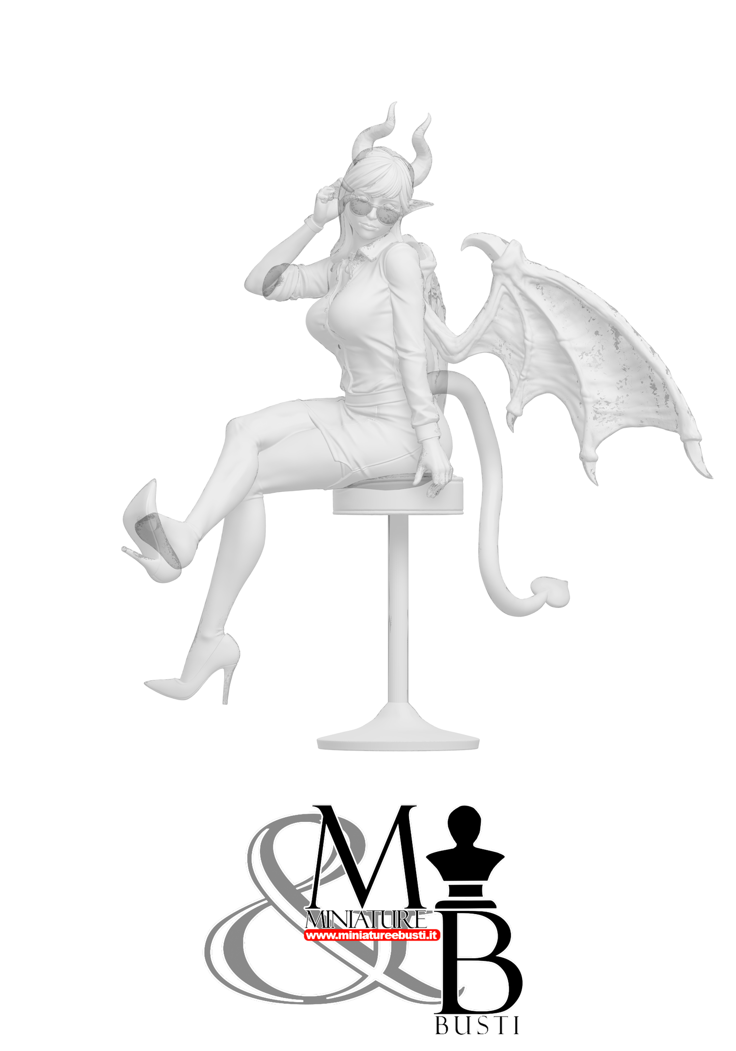 Office Succubus on a stool - Standard model