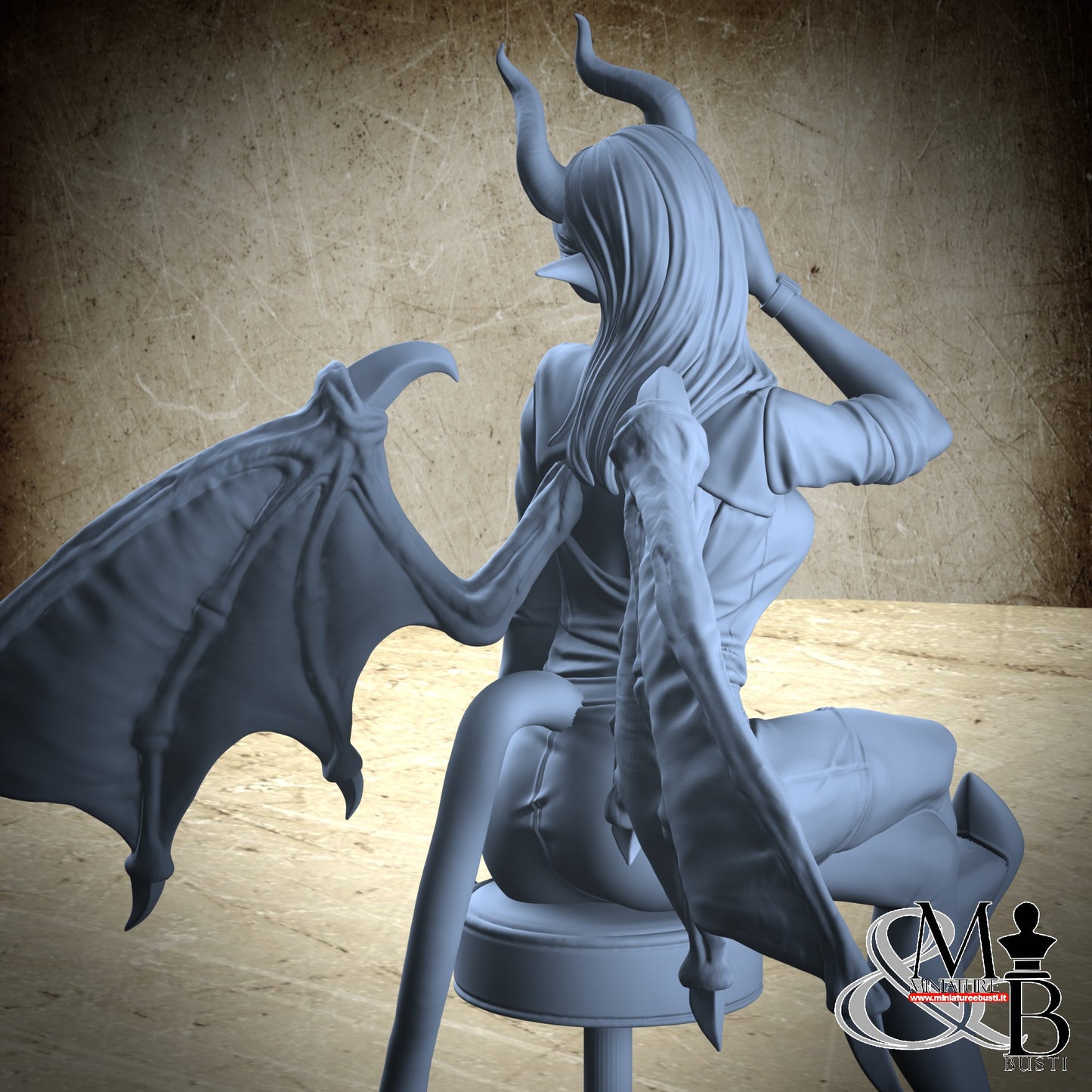Office Succubus on a stool - Standard model