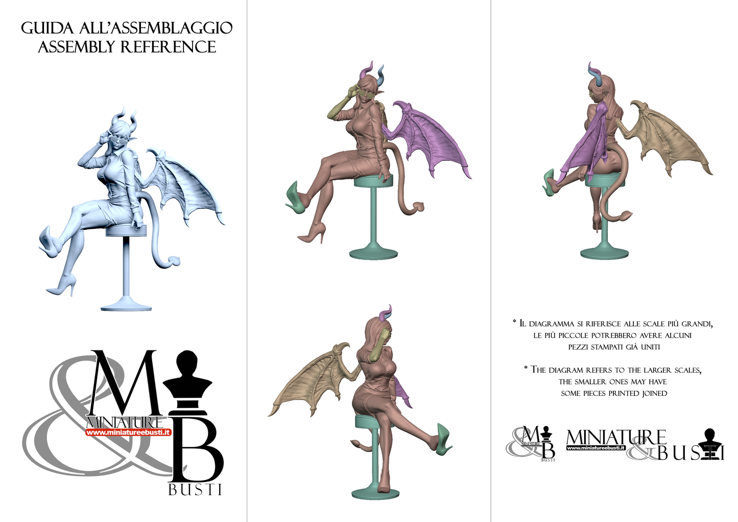 Office Succubus on a stool - Standard model