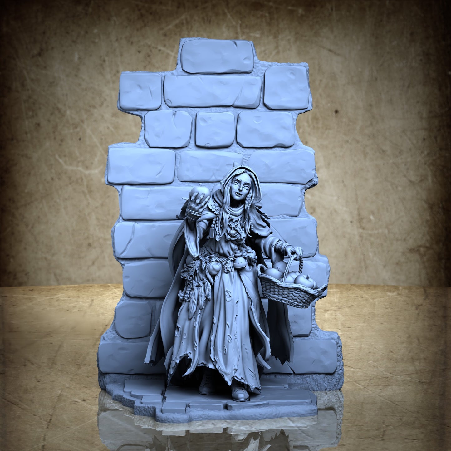 Queen Hilda (In Disguise) - Wall Base