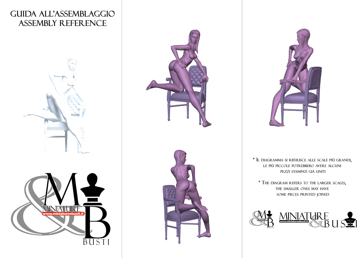 With a chair - Naked