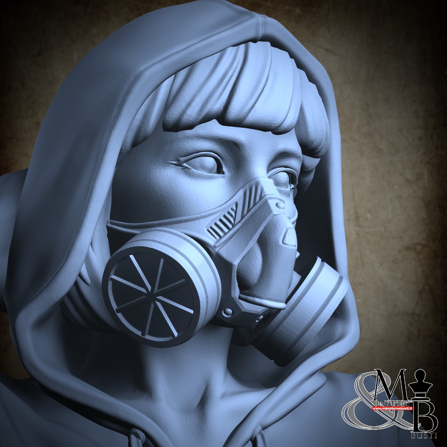 Graffiti Girl - Clothed with mask