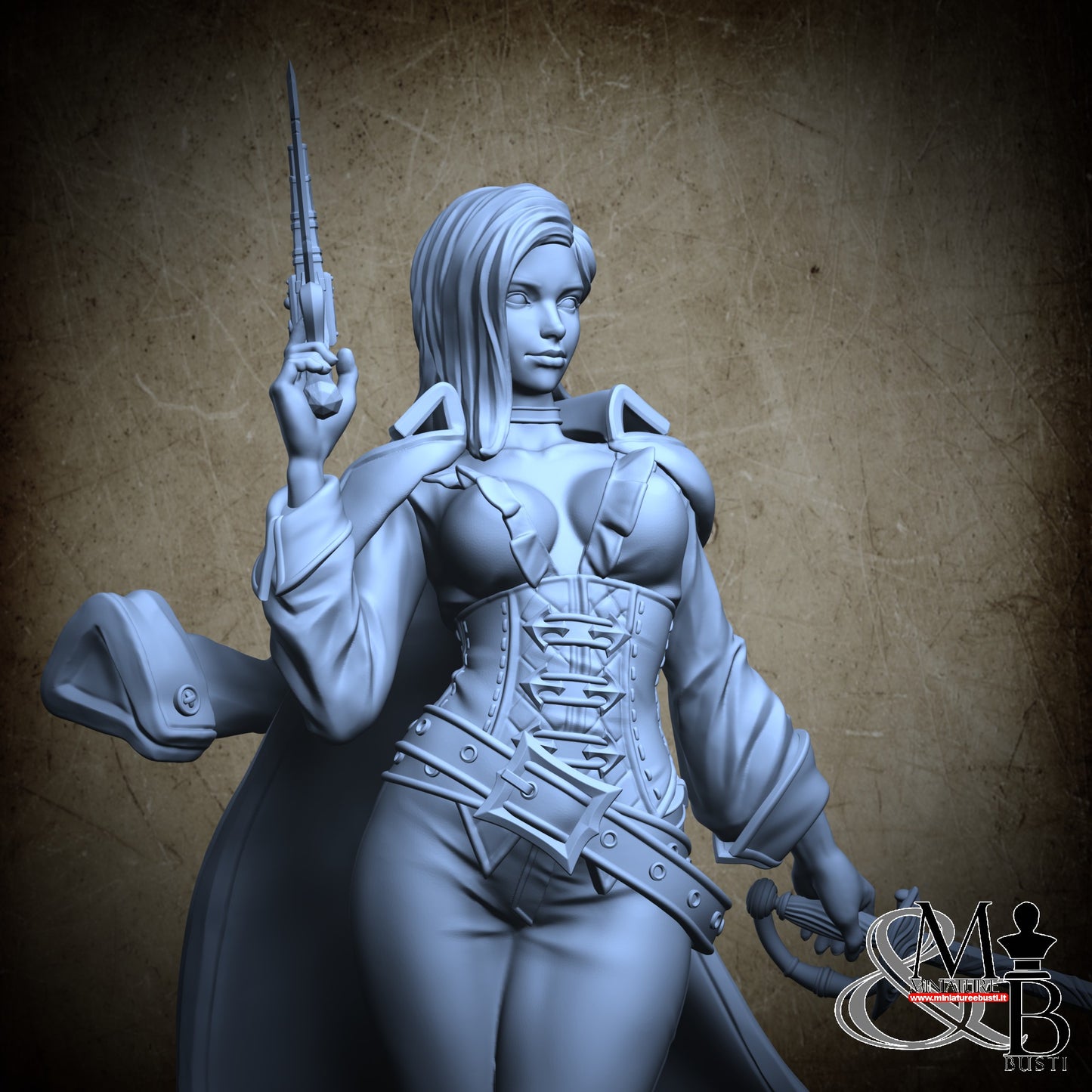 Pirate with coat - Base Model