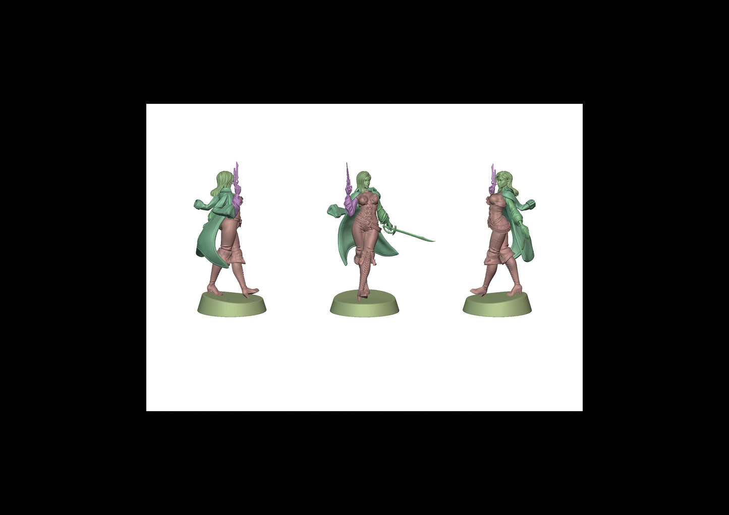 Pirate with coat - Base Model