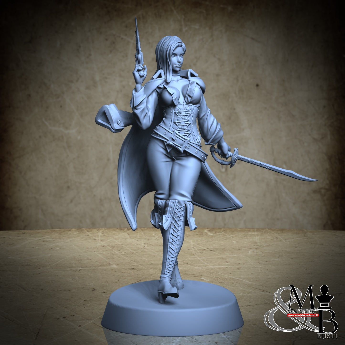 Pirate with coat - Base Model