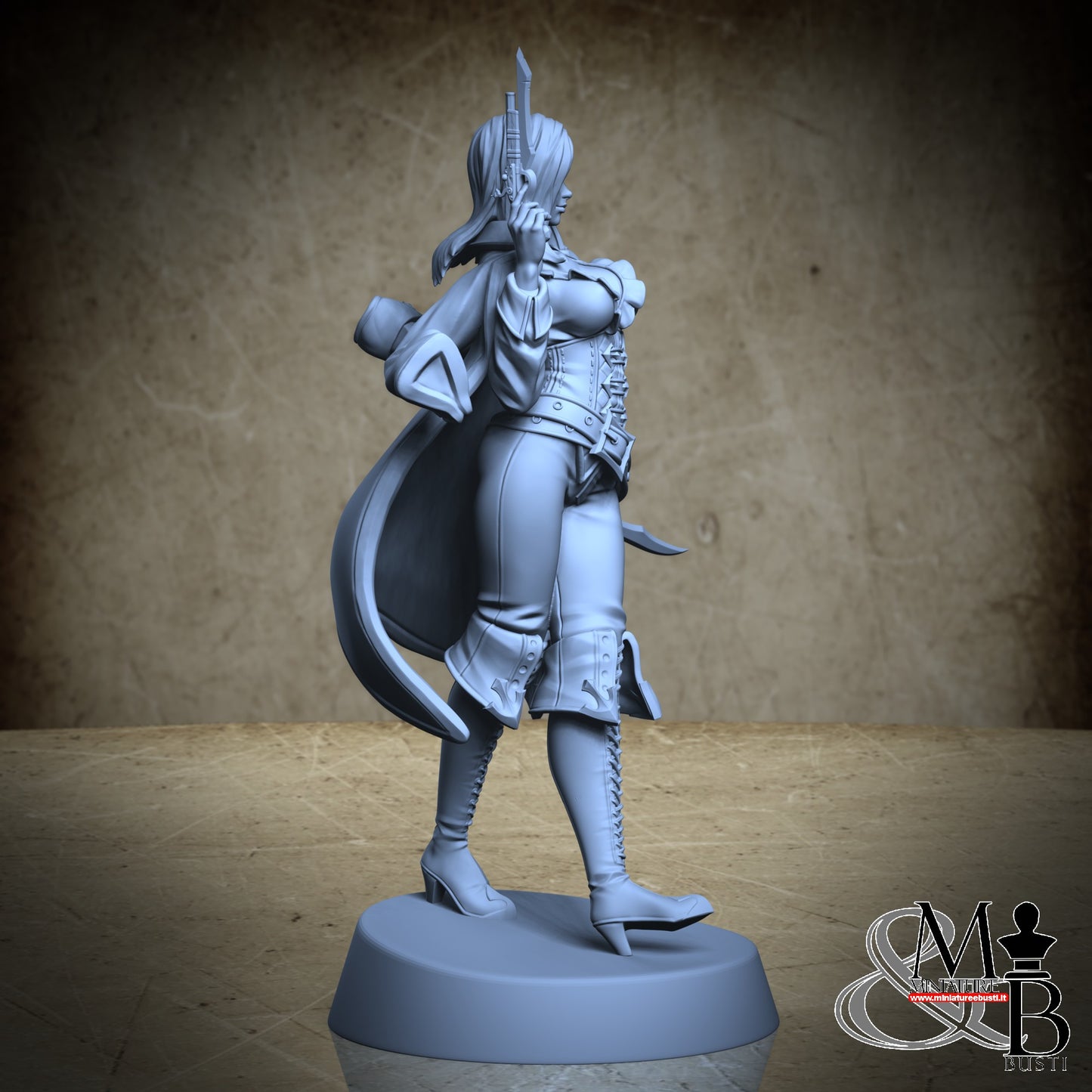 Pirate with coat - Base Model