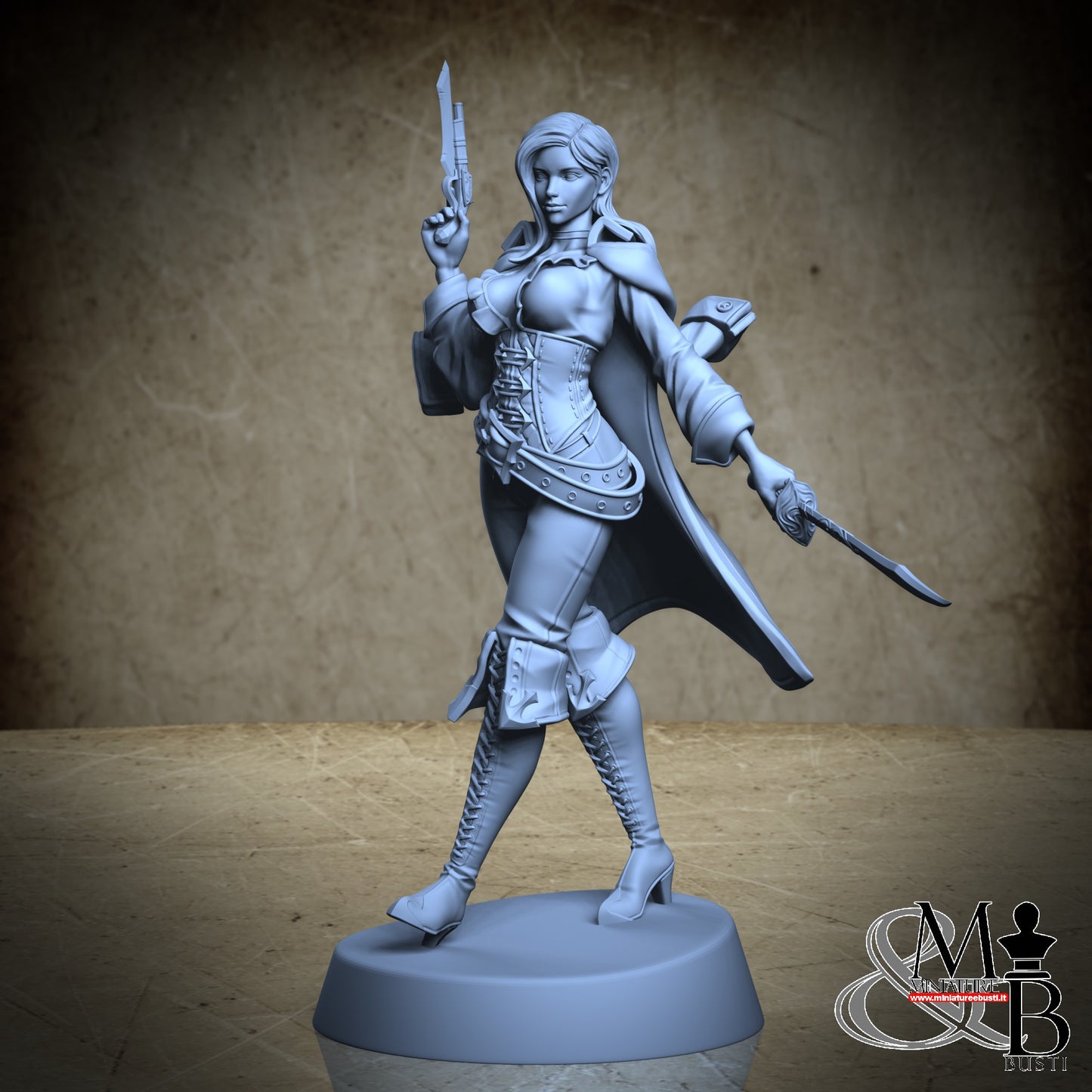 Pirate with coat - Base Model