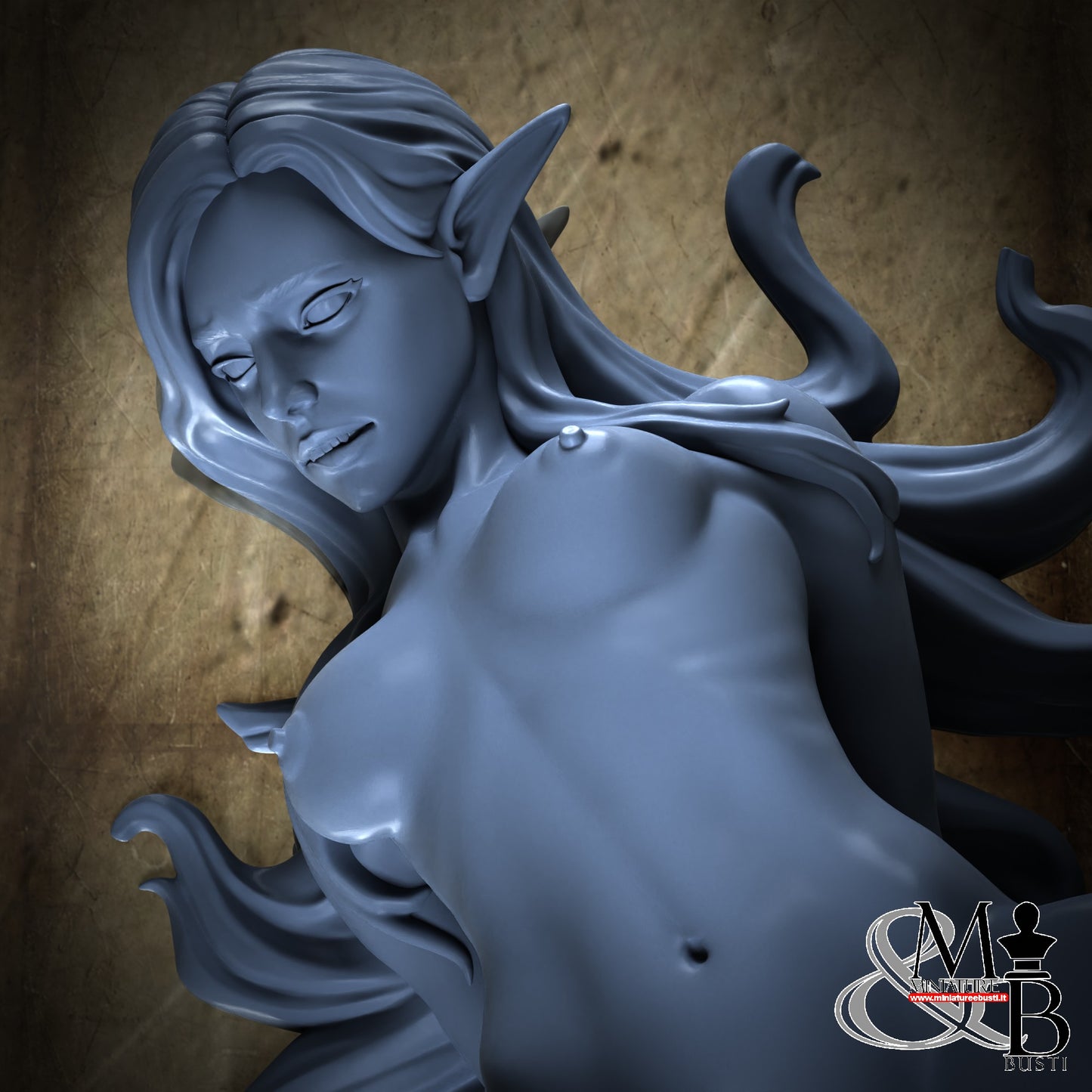 Pose 7 - Naked Elf