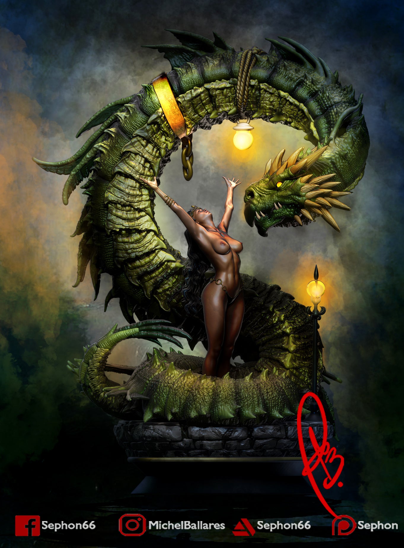 Dragon and Girl