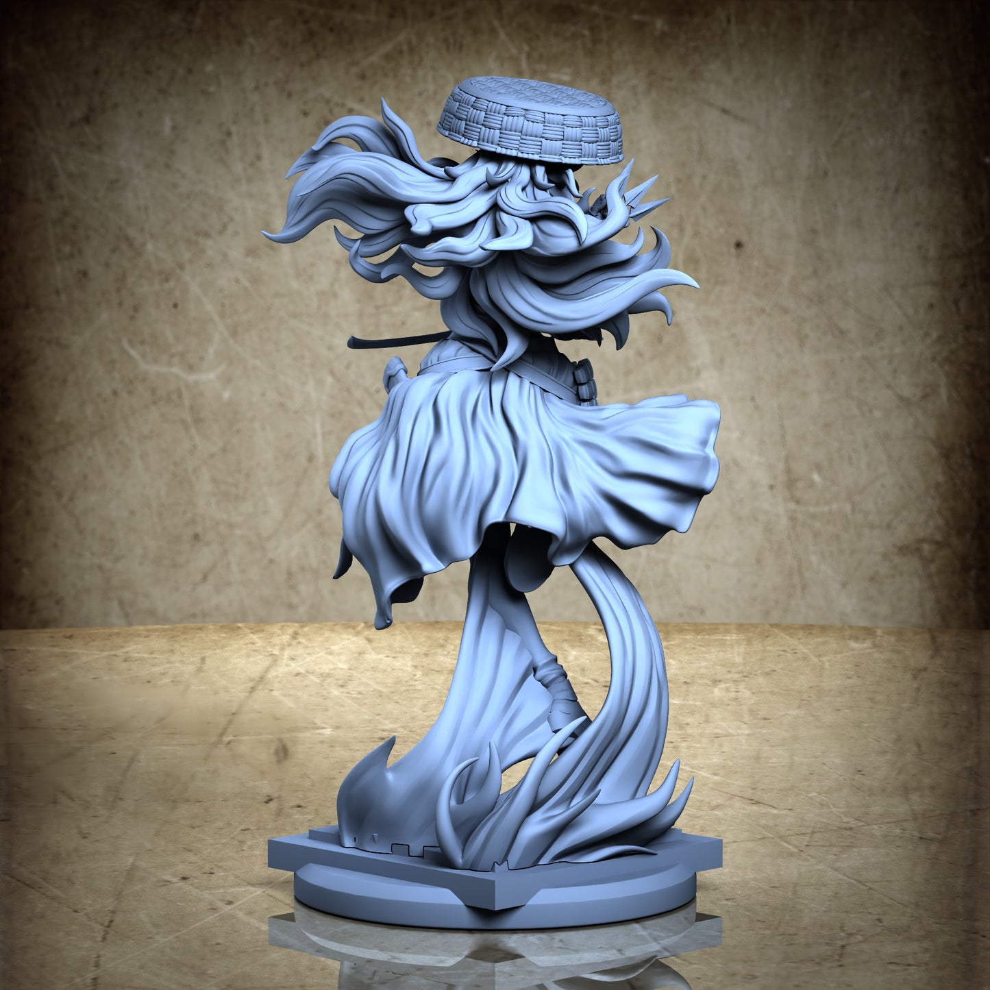 Raven Grey - Skirt and Hat
