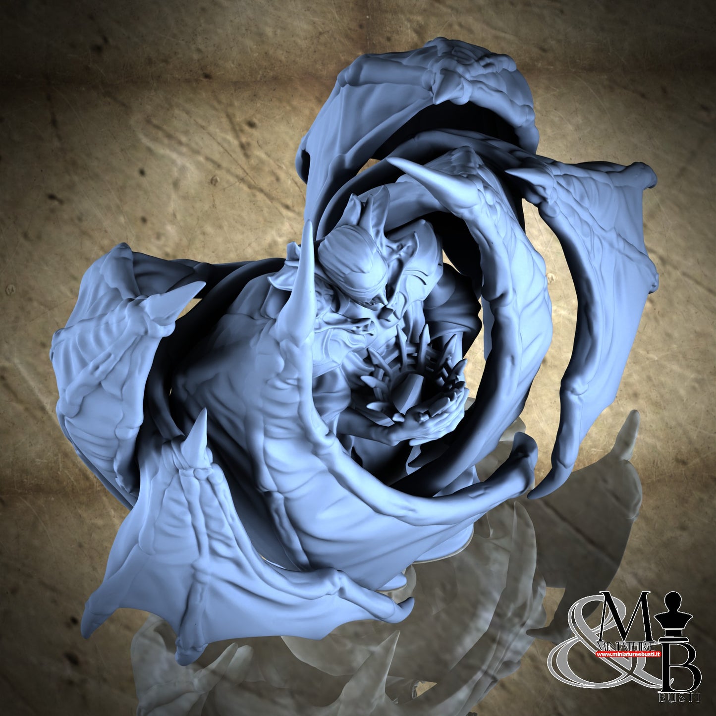 Regent Shadowhelm - Open wings