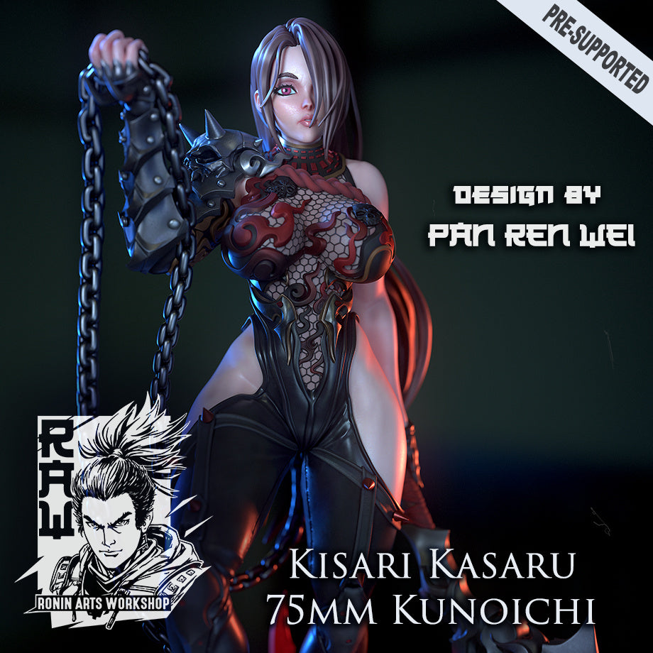 Kisari Karasu Kunoichi - Unmasked