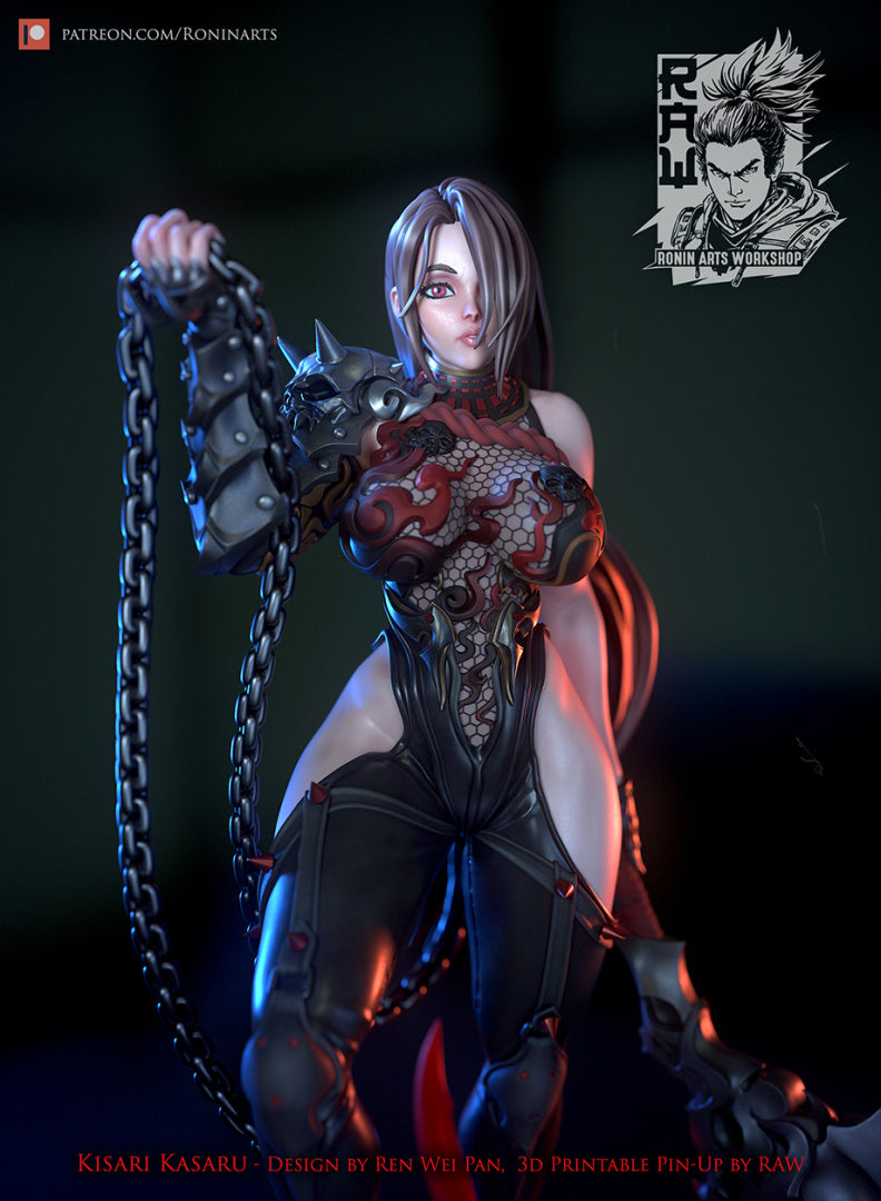 Kisari Karasu Kunoichi - Unmasked