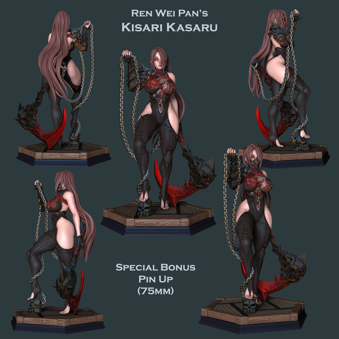 Kisari Karasu Kunoichi - Unmasked