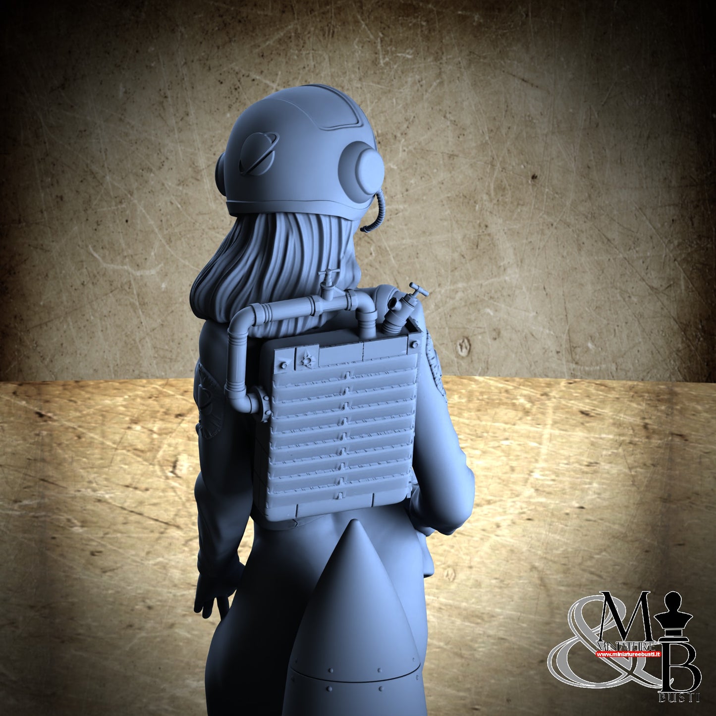 Retro Astronaut Pinup - NSFW
