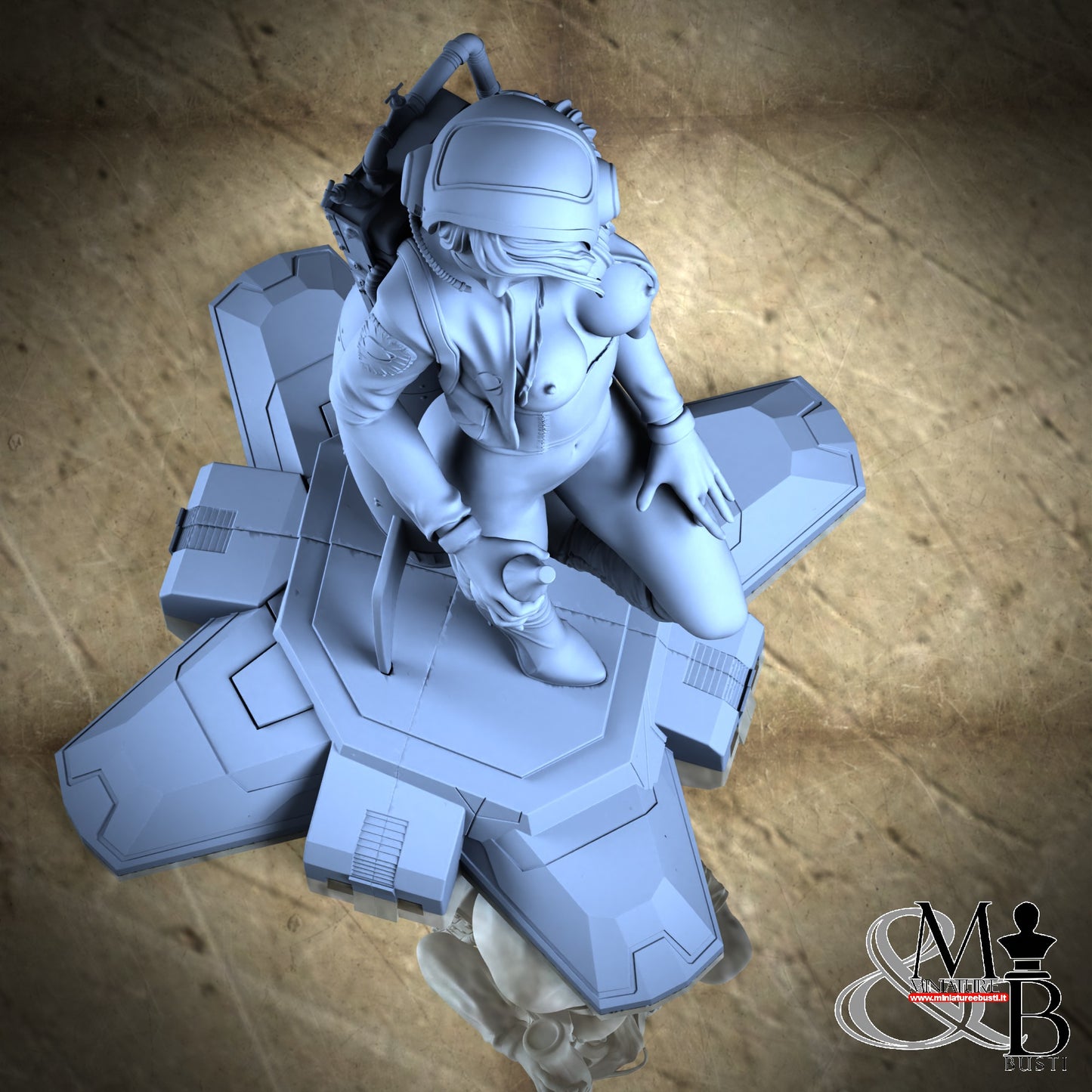 Retro Astronaut Pinup - NSFW