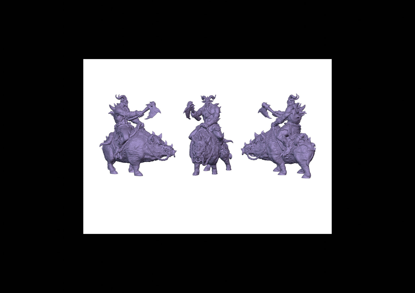 Demon Legion - Riding a Boar