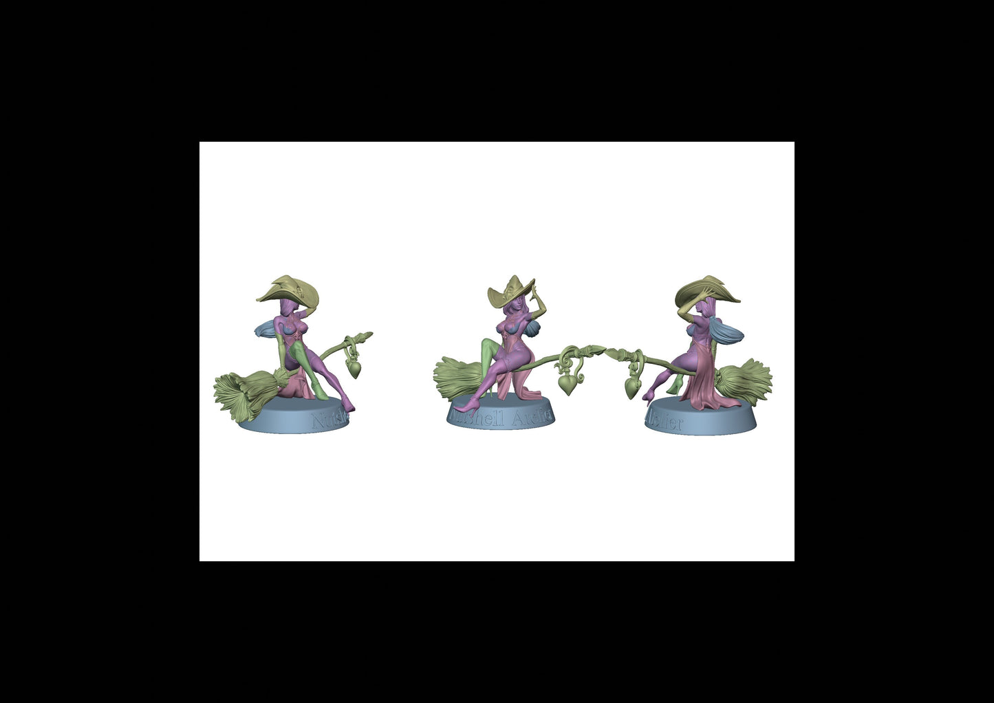 Witch Riding - Base Model