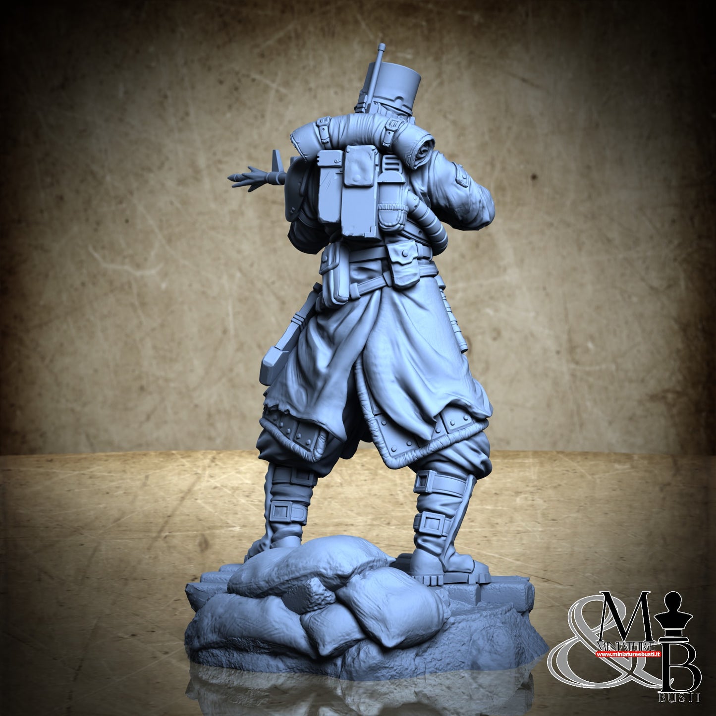 Morior Light Infantry - Rifleman 1 Firing
