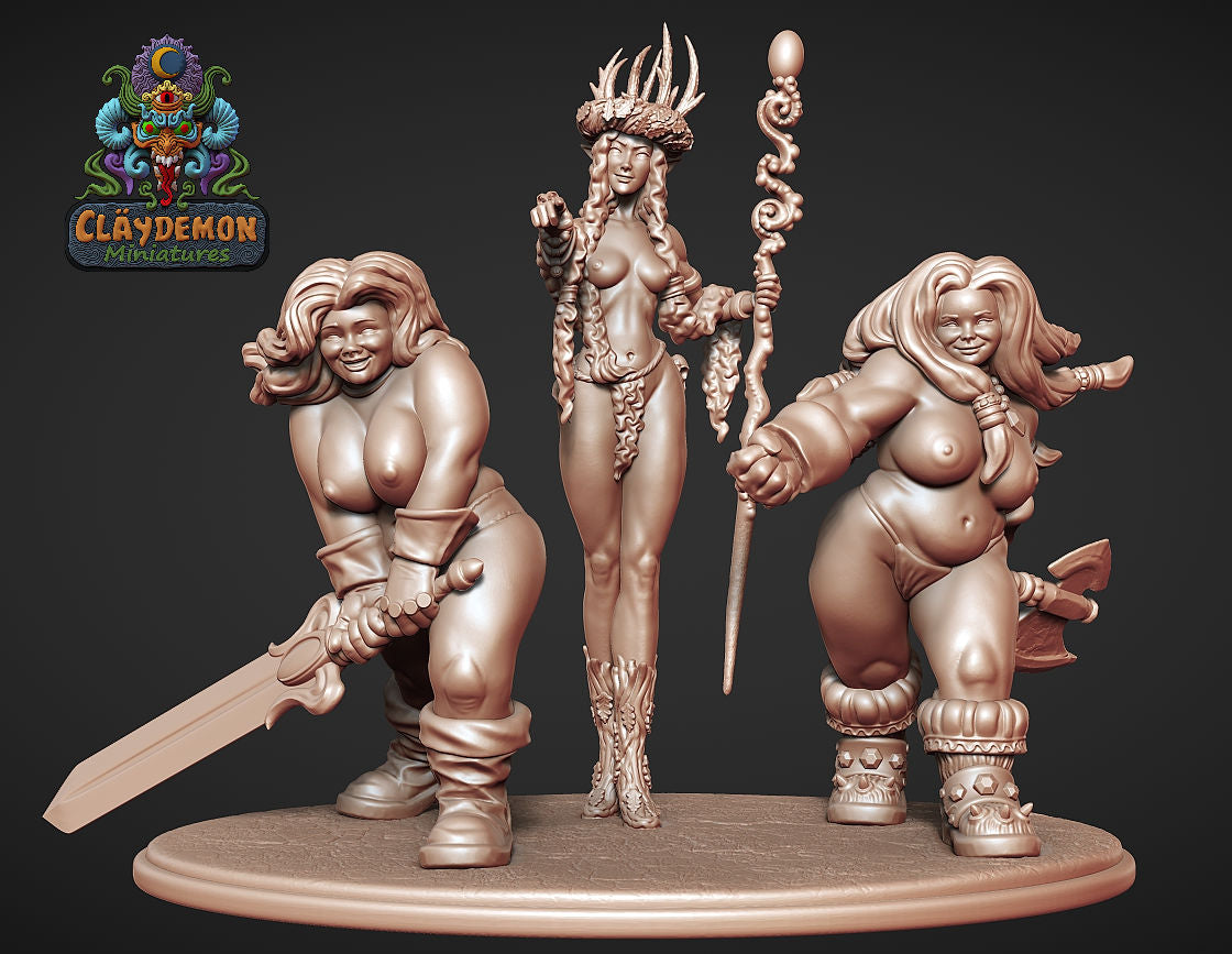 The Ruthless Sisters - Diorama