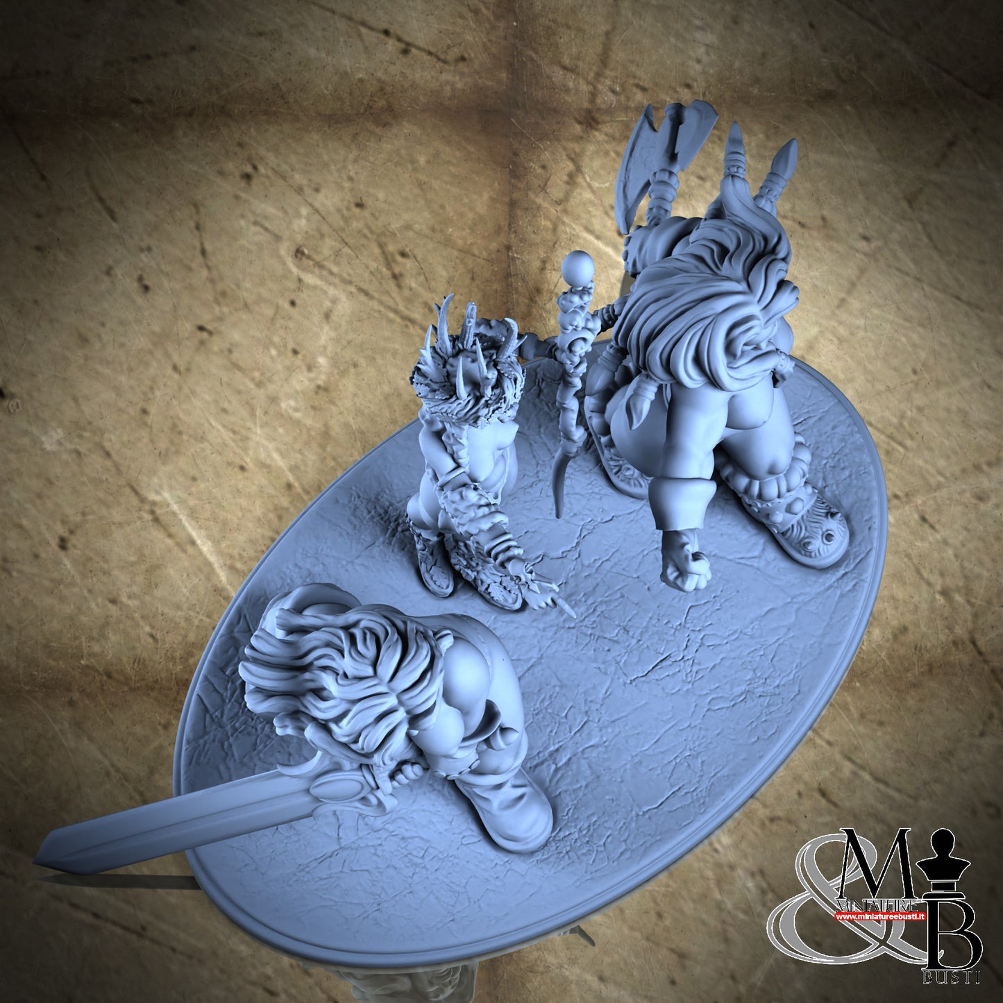 The Ruthless Sisters - Diorama