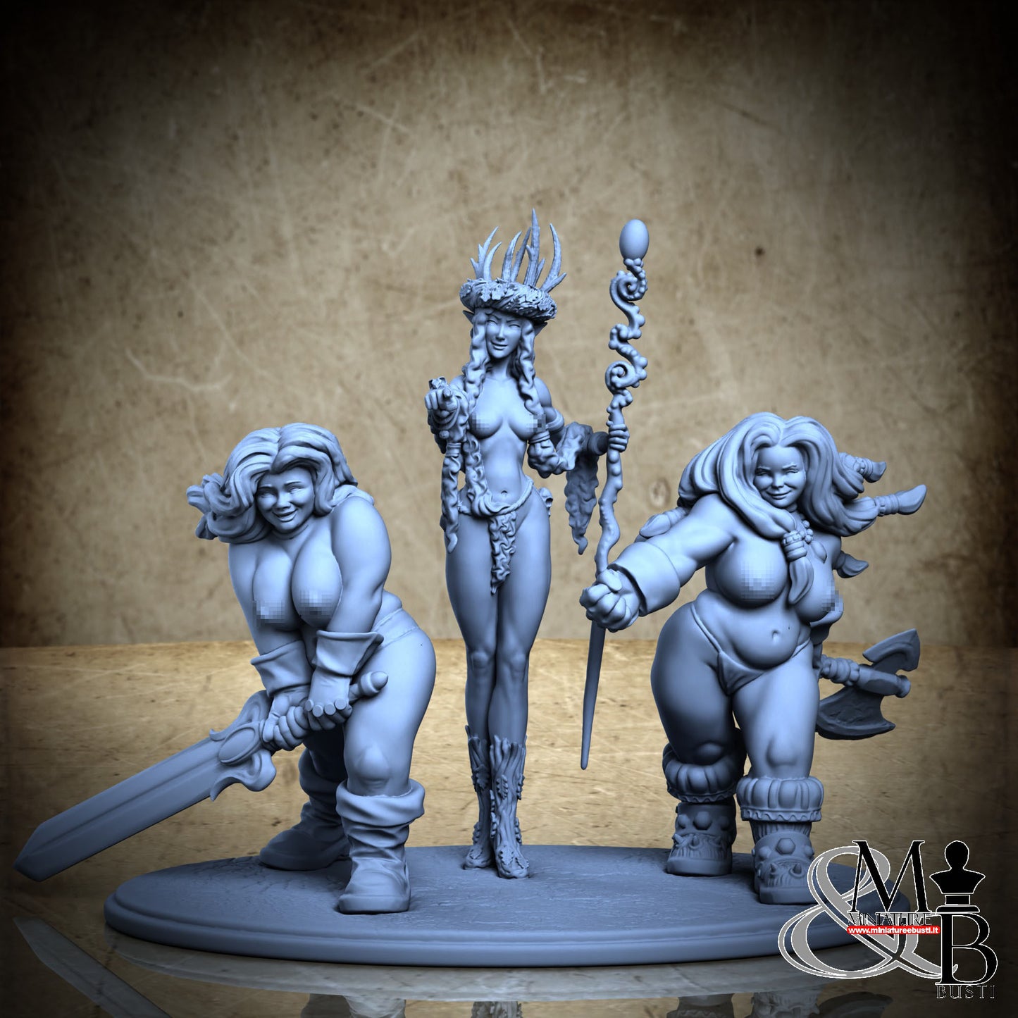 The Ruthless Sisters - Diorama