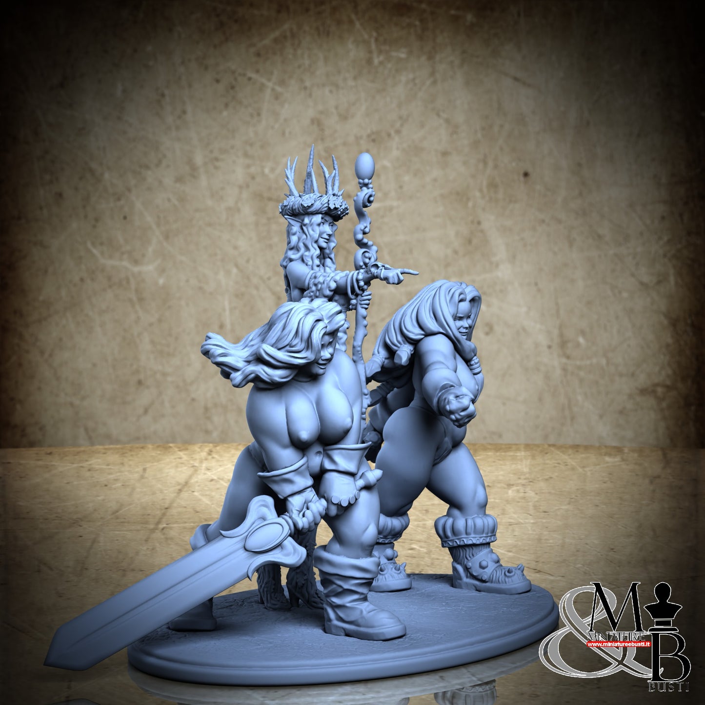 The Ruthless Sisters - Diorama