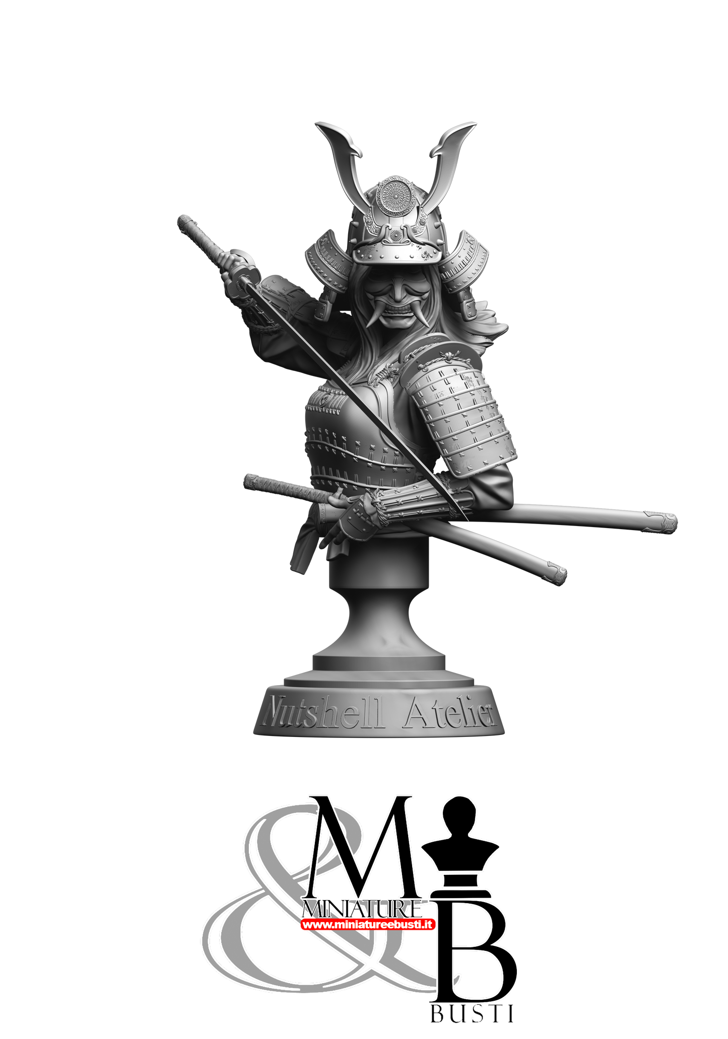 Samurai Bust - Armor