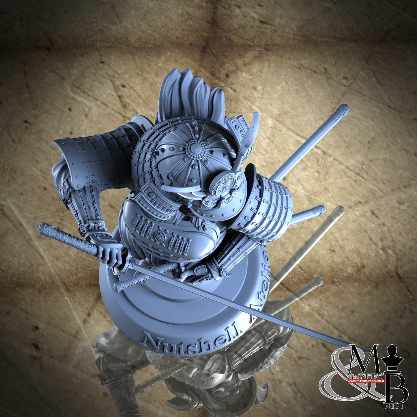 Samurai Bust - Armor