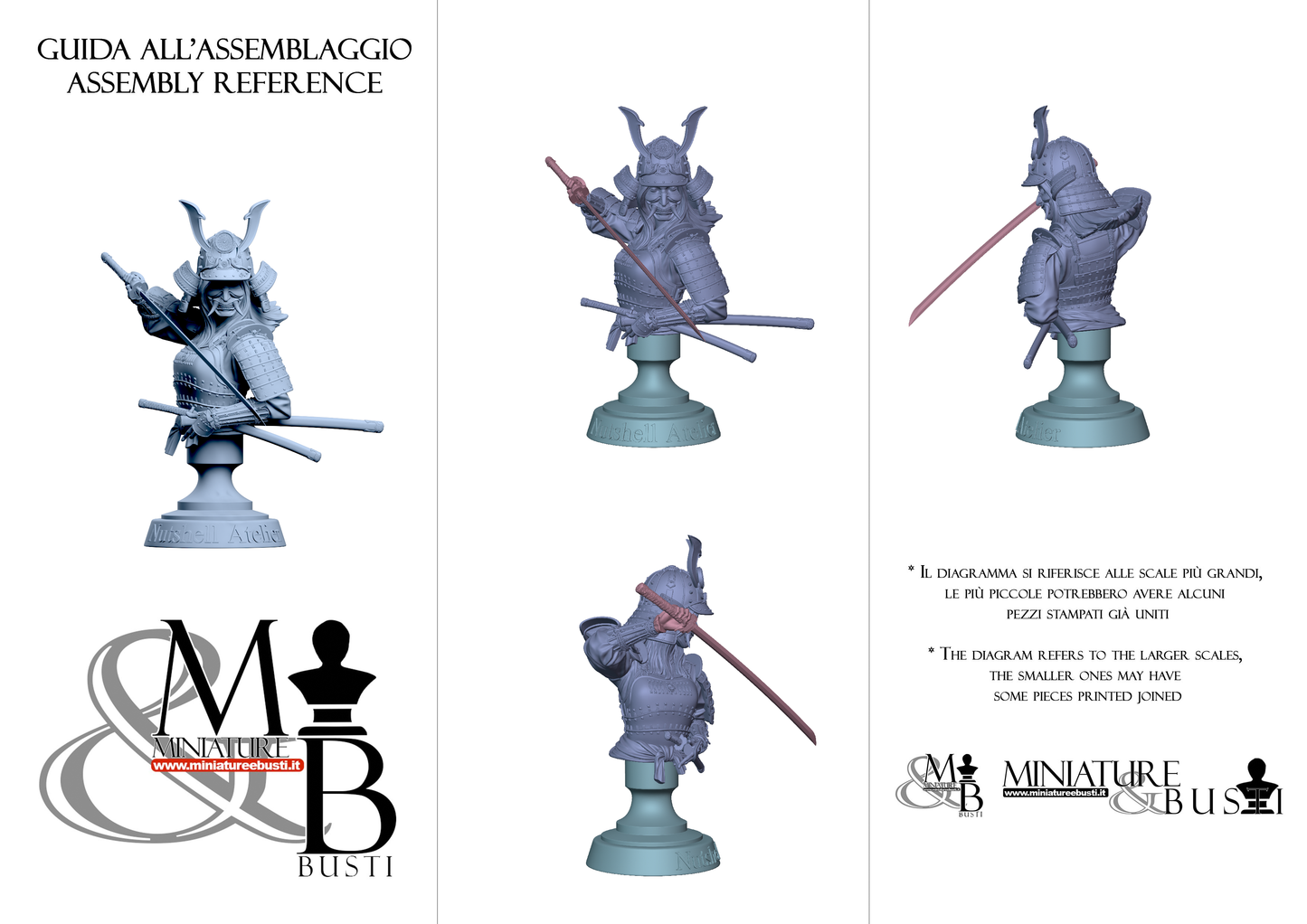 Samurai Bust - Armor