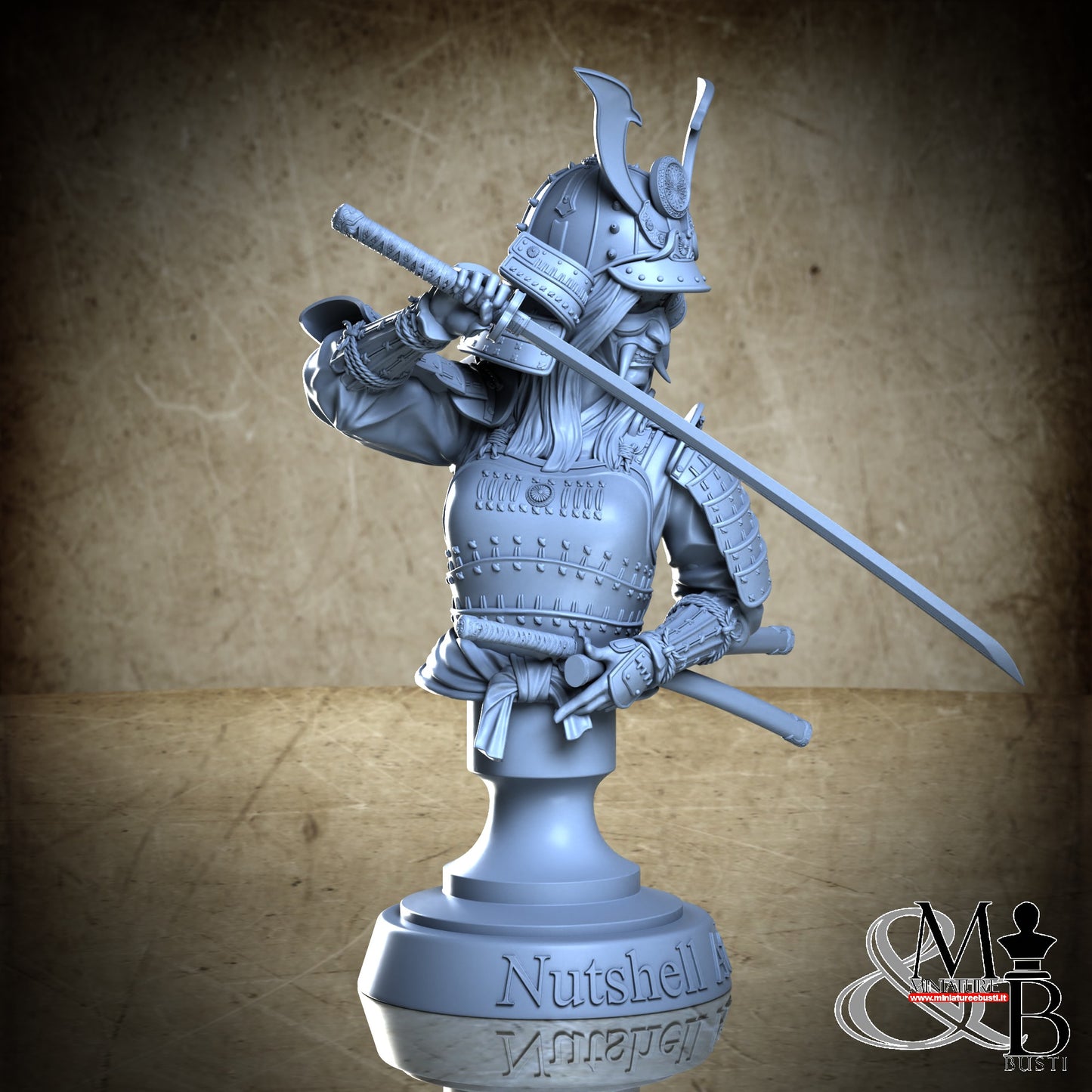 Samurai Bust - Armor